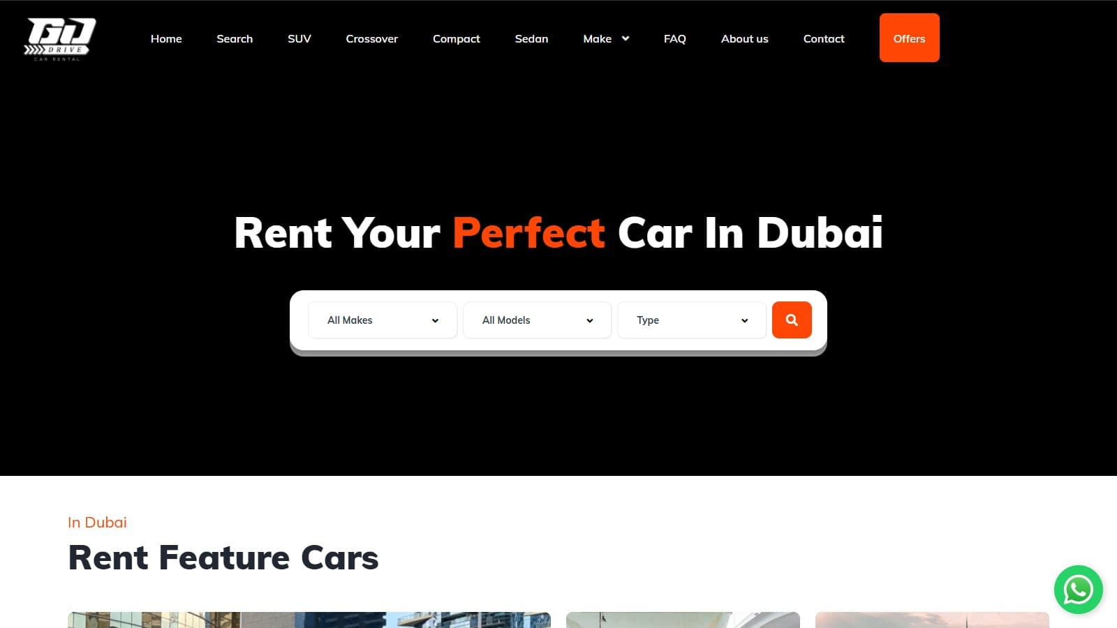 GD Rent — Car rental, Dubai